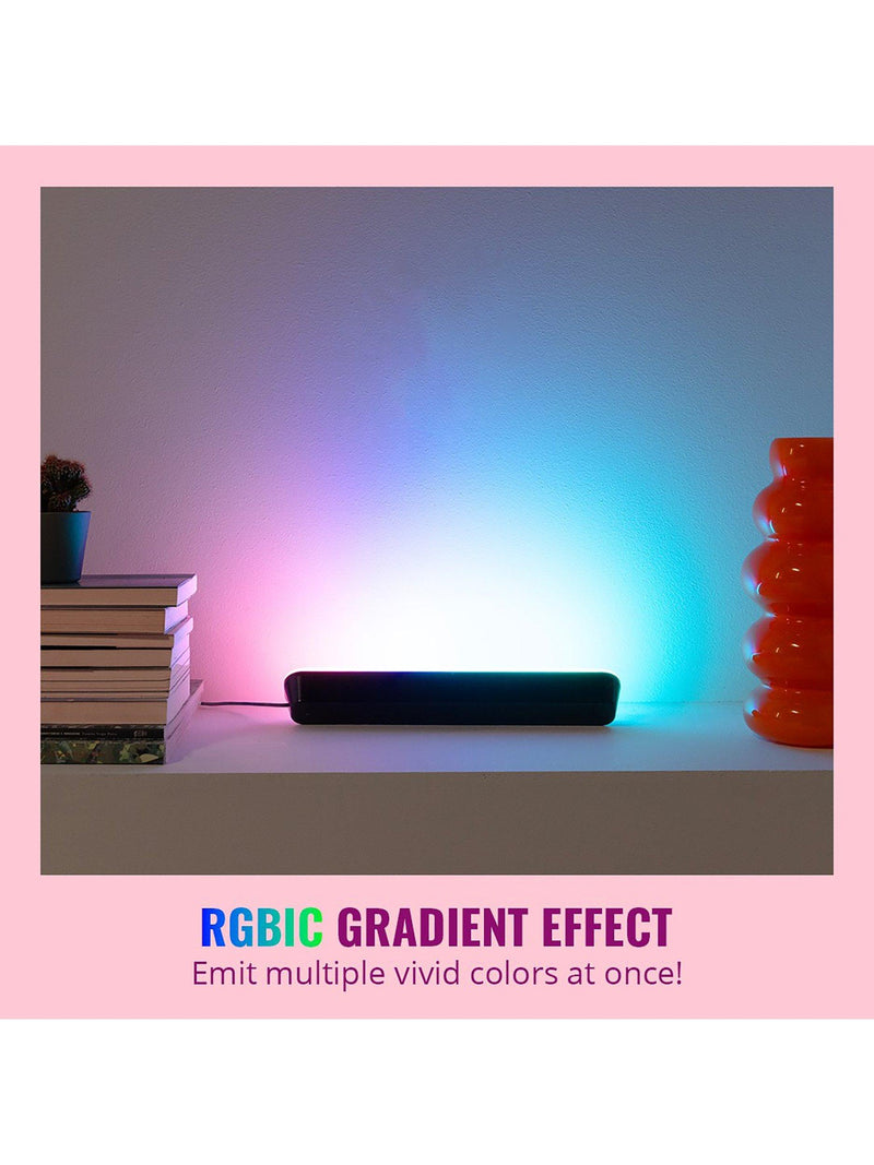 WiZ Gradient Light Bar pack of 2 black (British brand)