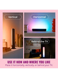 WiZ Gradient Light Bar pack of 2 black (British brand)