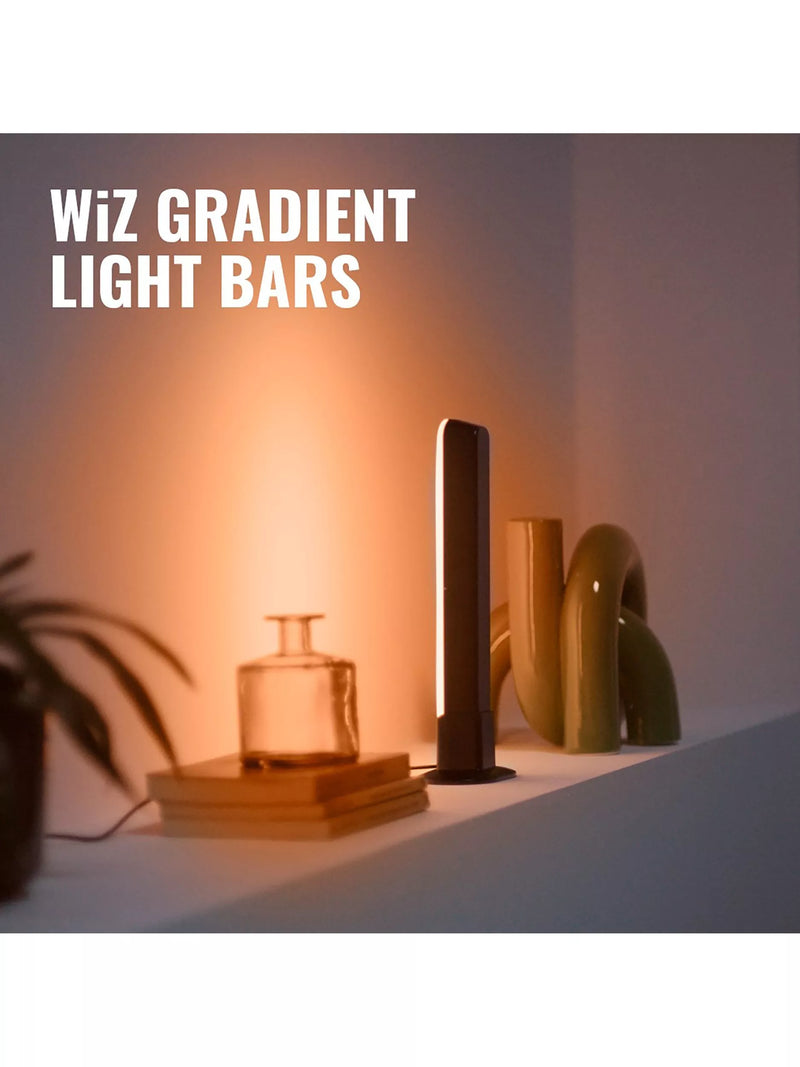 WiZ Gradient Light Bar pack of 2 black (British brand)