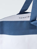Tommy Hilfiger red white navy stripe tote bag - British product