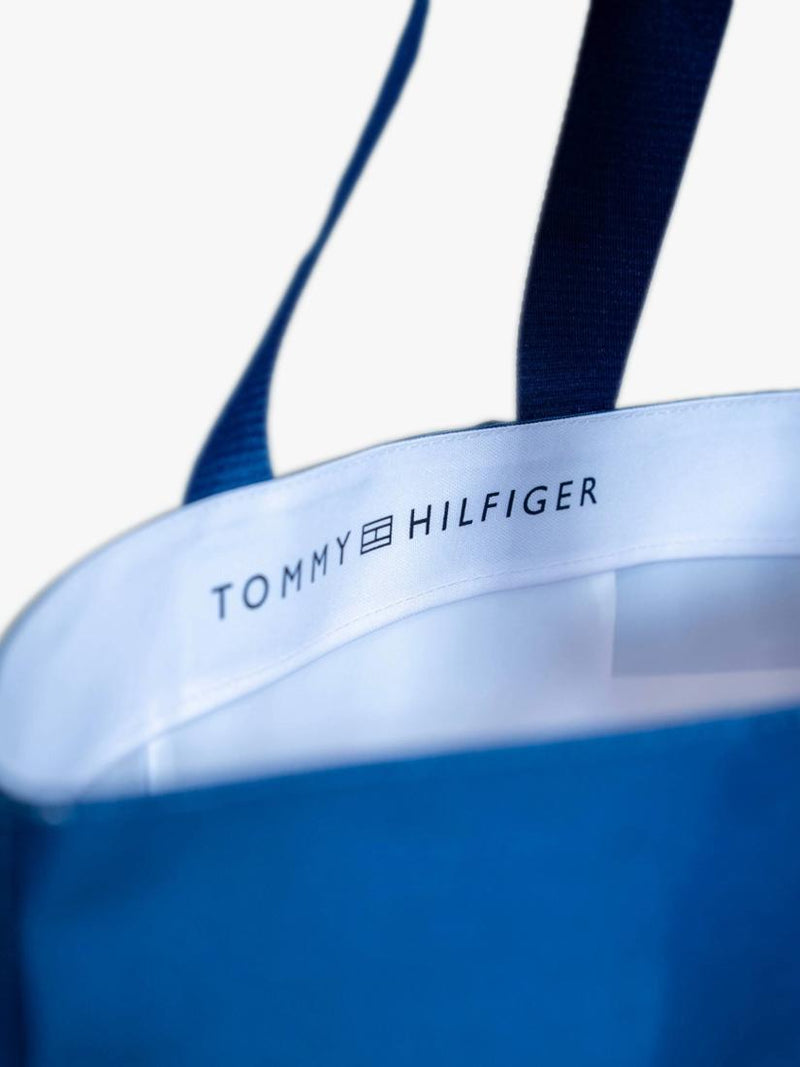 Tommy Hilfiger red white navy stripe tote bag - British product