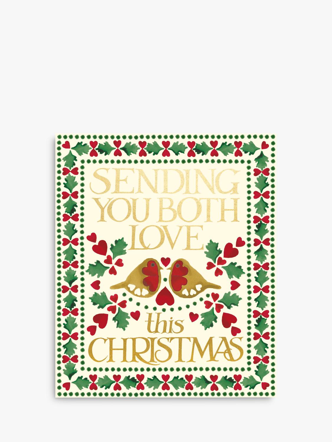 Christmas Card with Robin Design and Envelope, Made in UK