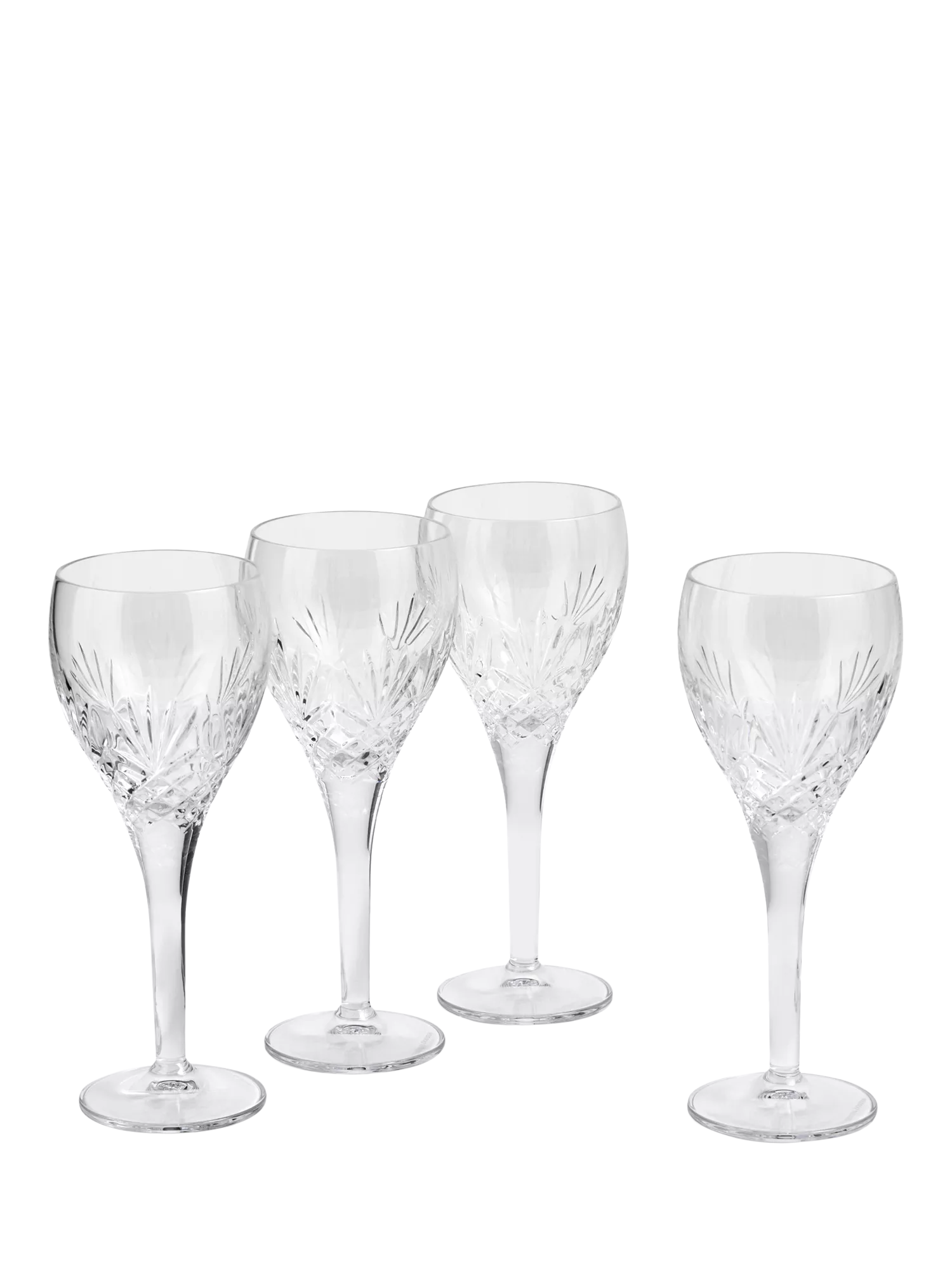 Royal Doulton Highgate cut crystal red wine glasses, UK version