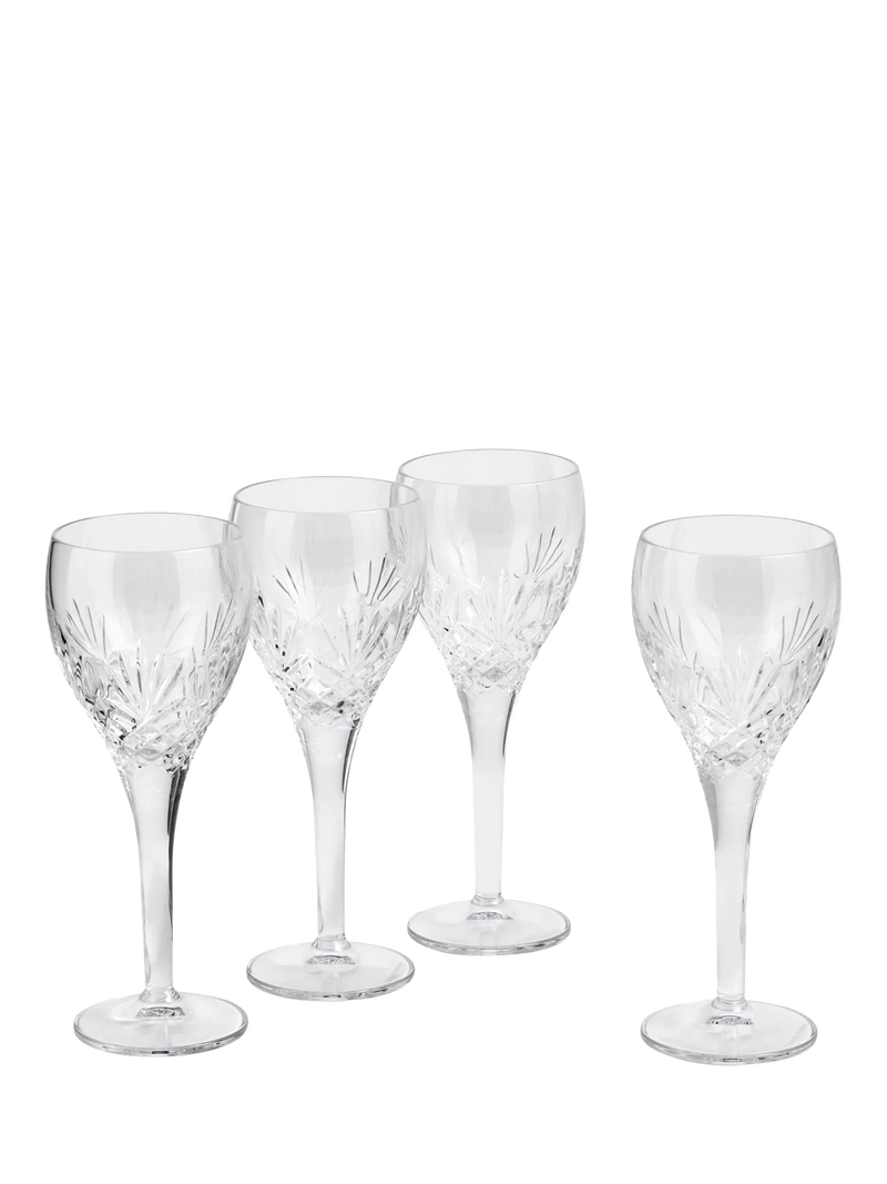 Royal Doulton Highgate cut crystal red wine glasses, UK version