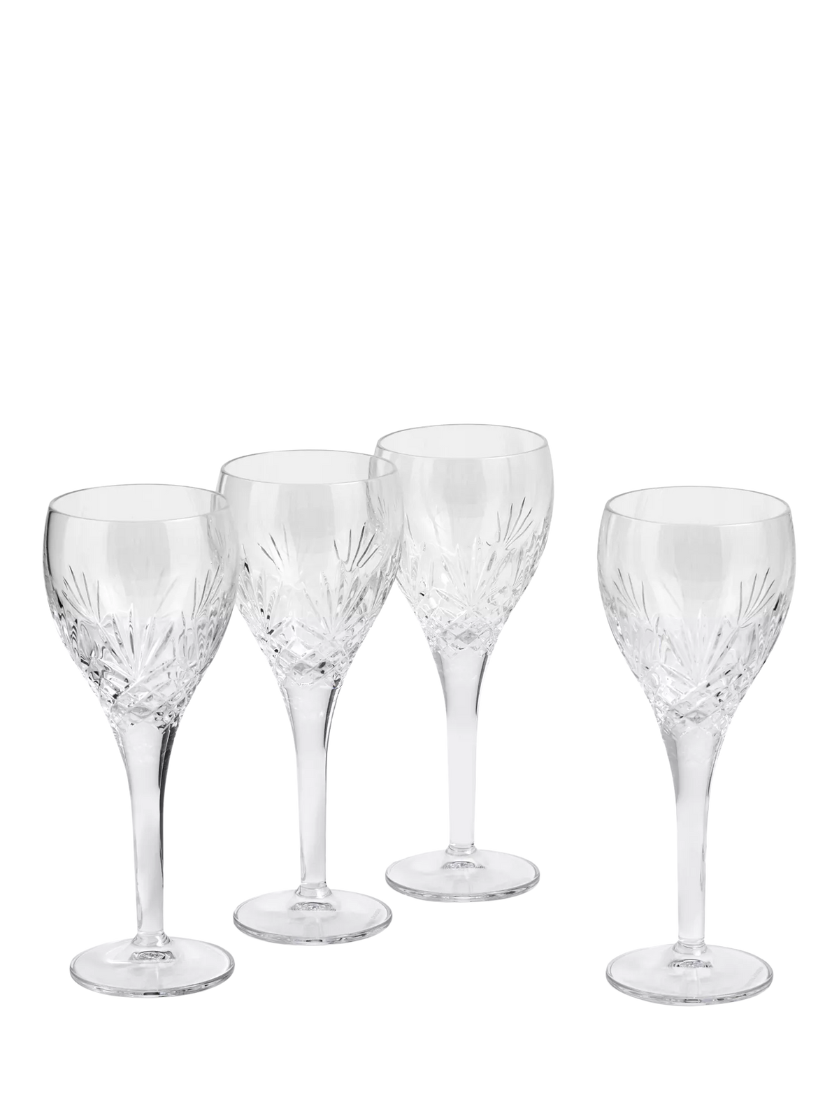 Royal Doulton Highgate cut crystal red wine glasses, UK version