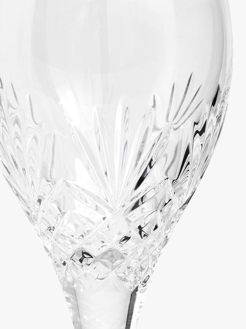 Royal Doulton Highgate cut crystal red wine glasses, UK version