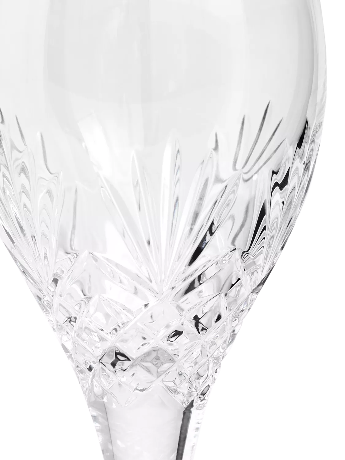 Royal Doulton Highgate cut crystal red wine glasses, UK version