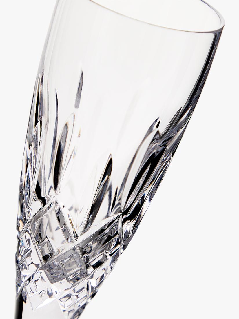 Royal Doulton Ashmere crystal champagne flute set of 2, UK version