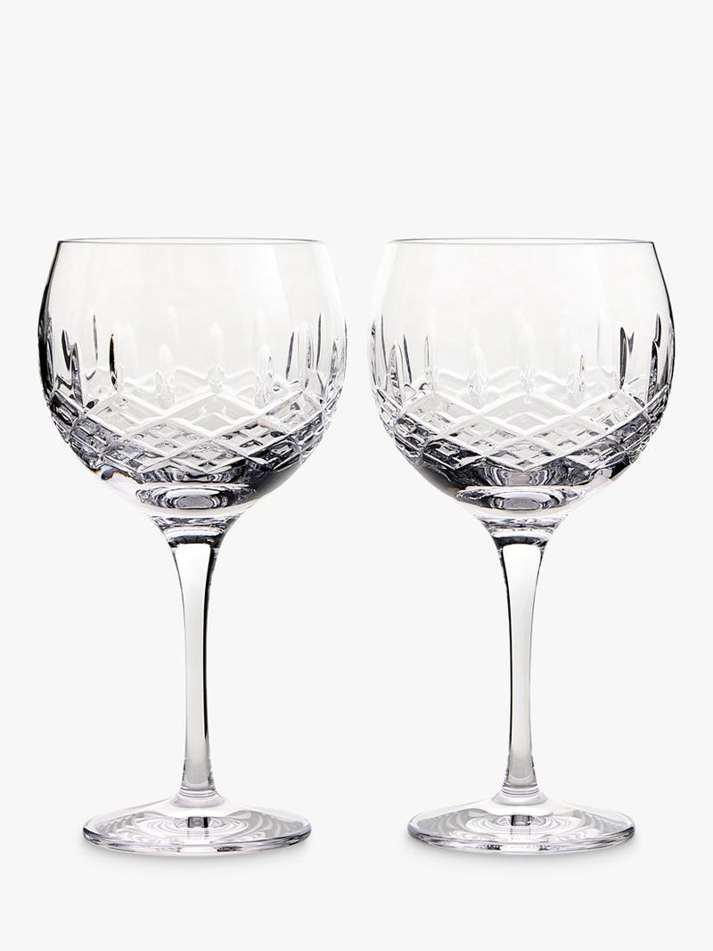 Royal Doulton cut crystal gin balloon glass, 470ml, imported from the UK