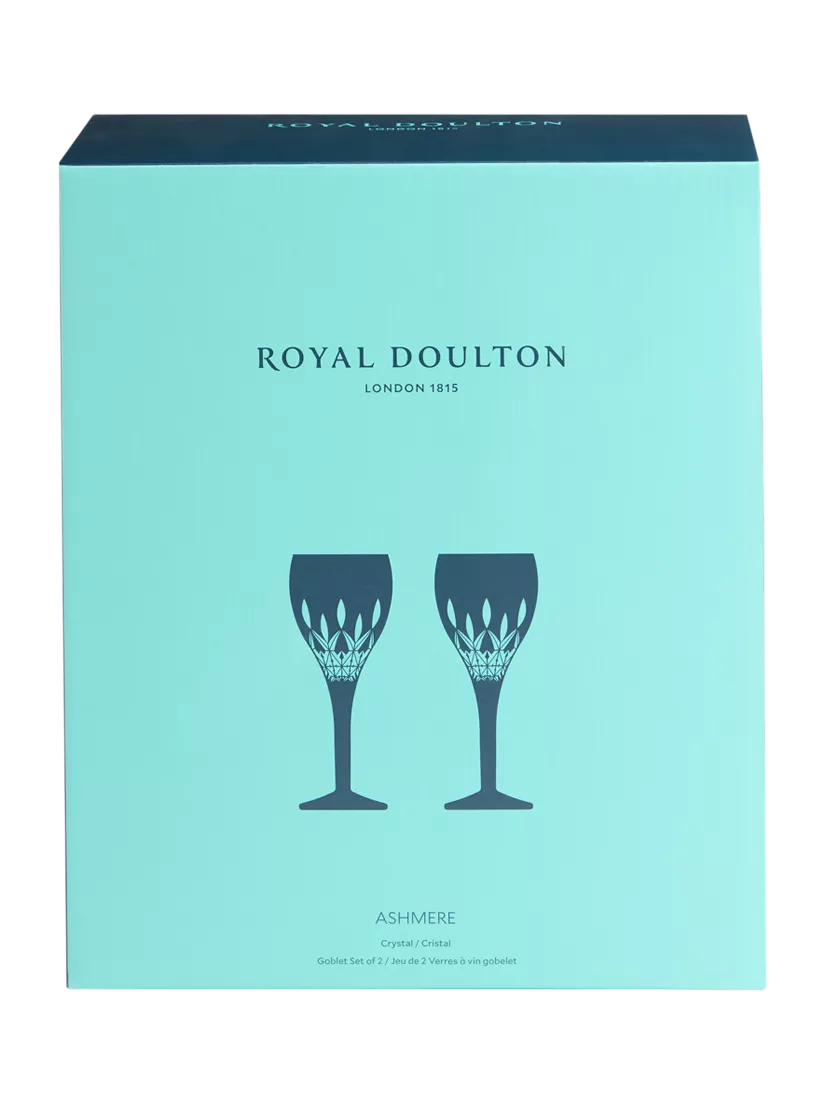 Royal Doulton wine goblet set of 2 300ml, imported from the UK