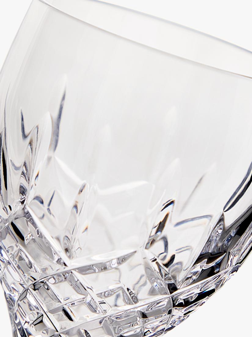 Royal Doulton crystal cut glass wine glasses set of 2, 250ml clear, imported from the UK