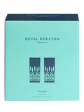 Royal Doulton Ashmere crystal cut glass highball glasses clear 320ml set of 2, imported from the UK