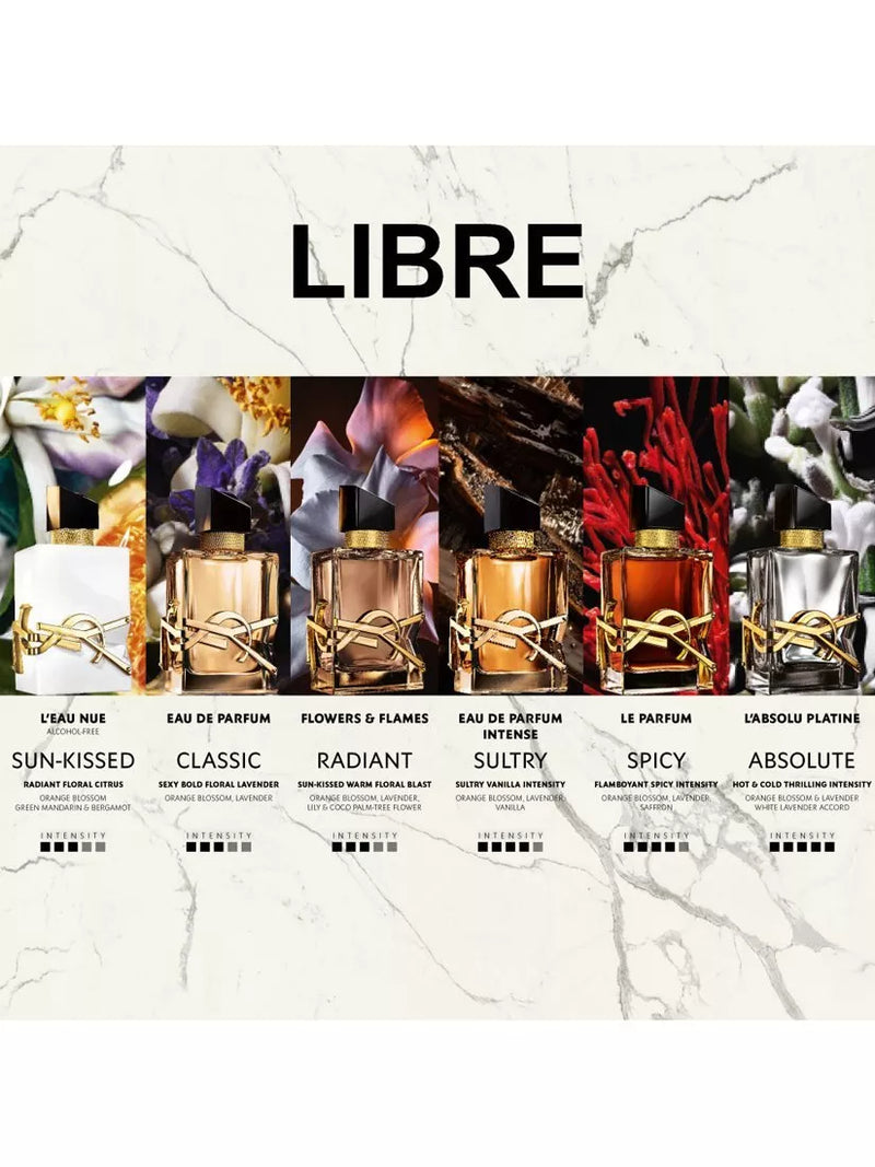 Yves Saint Laurent Libre L'Eau Nue alcohol-free perfume 50ml, UK version