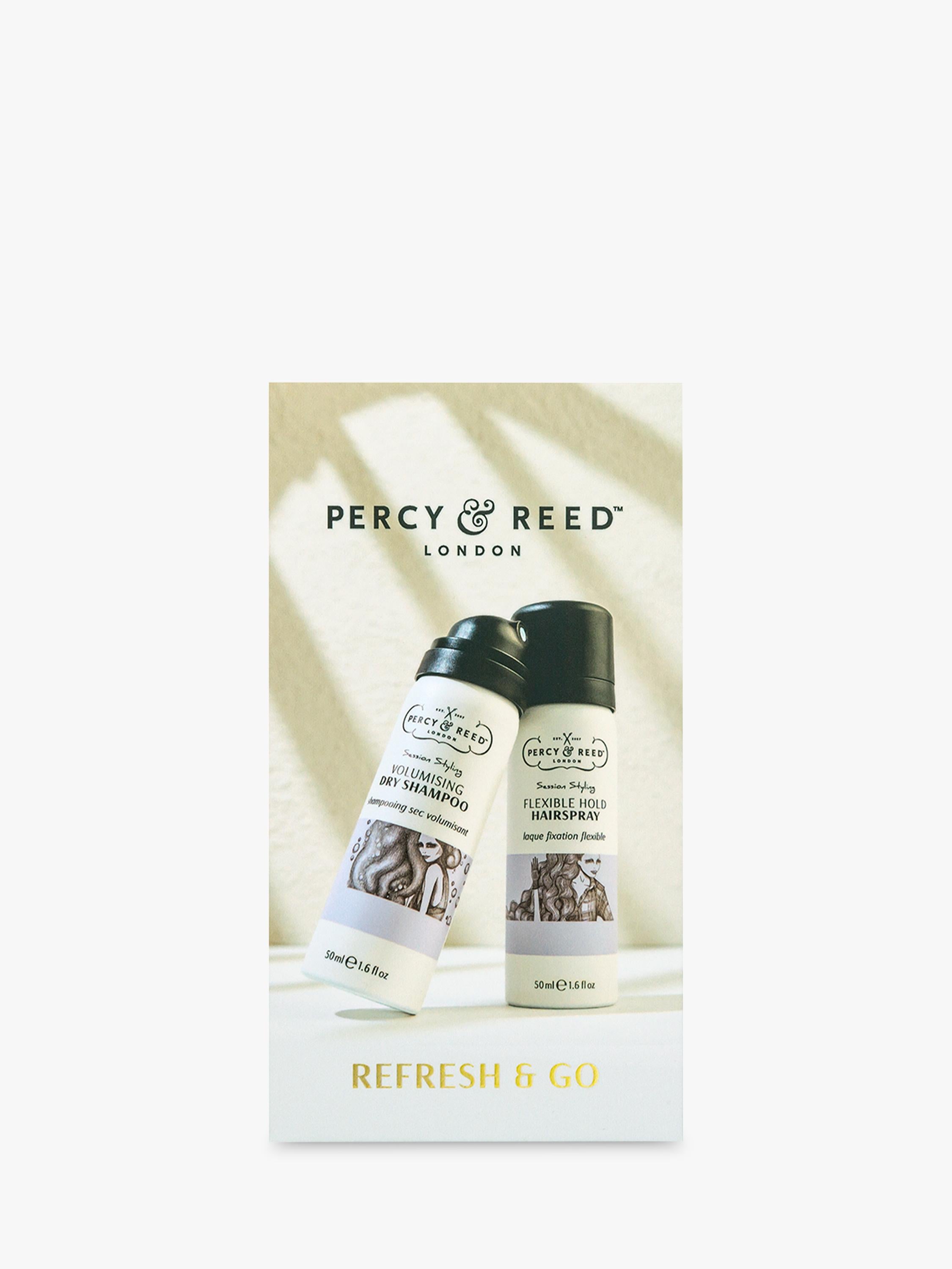 Percy & Reed Refresh & Go haircare gift set - British product