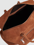 Reiss suede holdall bag tan - British product