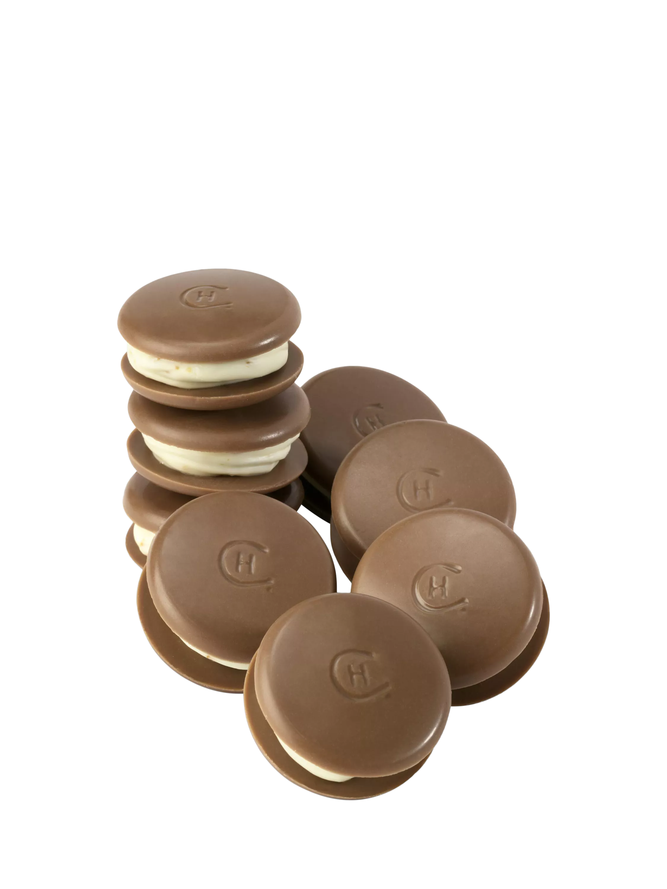 Hotel Chocolat caramel cheesecake macarons 172g, imported from the UK