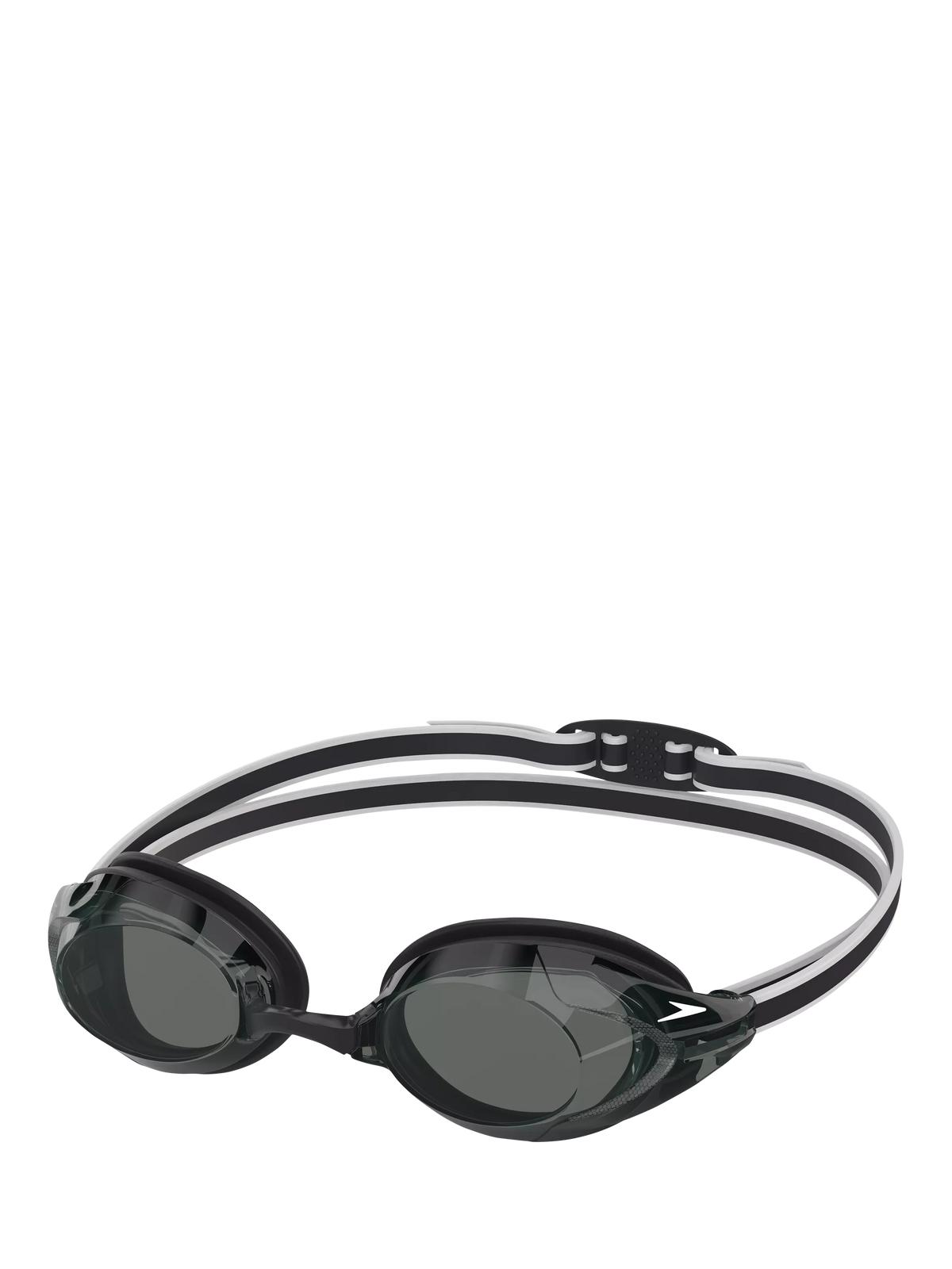 Speedo Vanquisher 3.0 Training Swimming Goggles, Black/Smoke