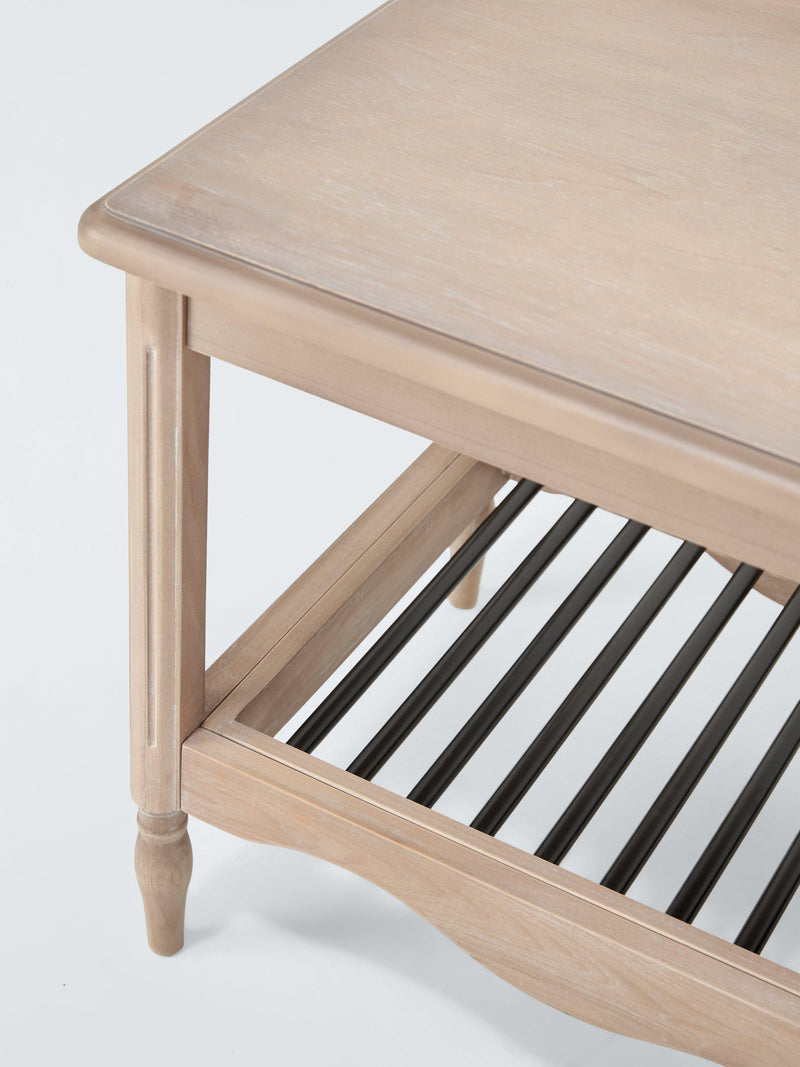 John Lewis Heritage ash wash shoe bench (British brand)