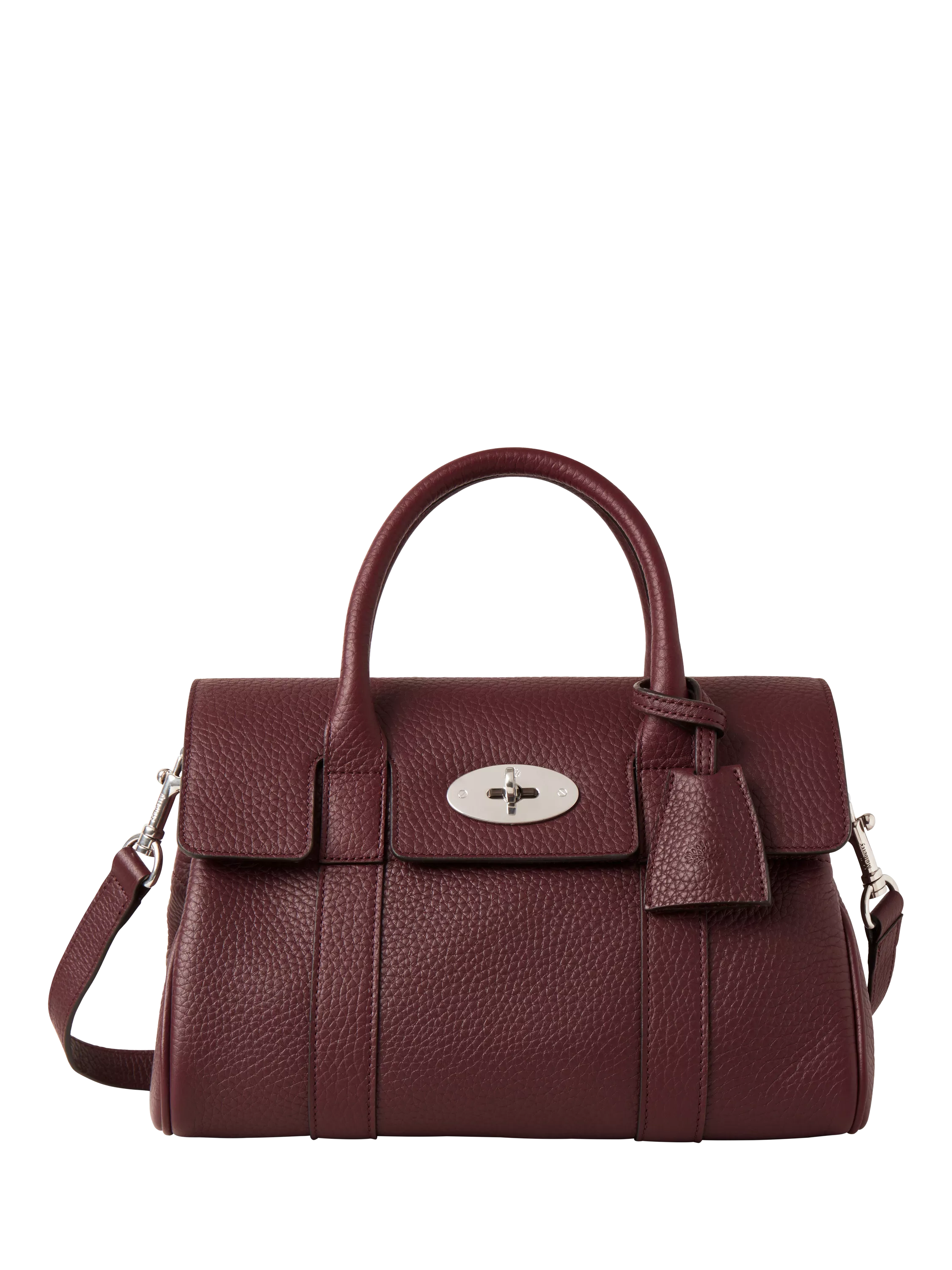 Sac bandoulière Mulberry Bayswater en cuir grainé épais