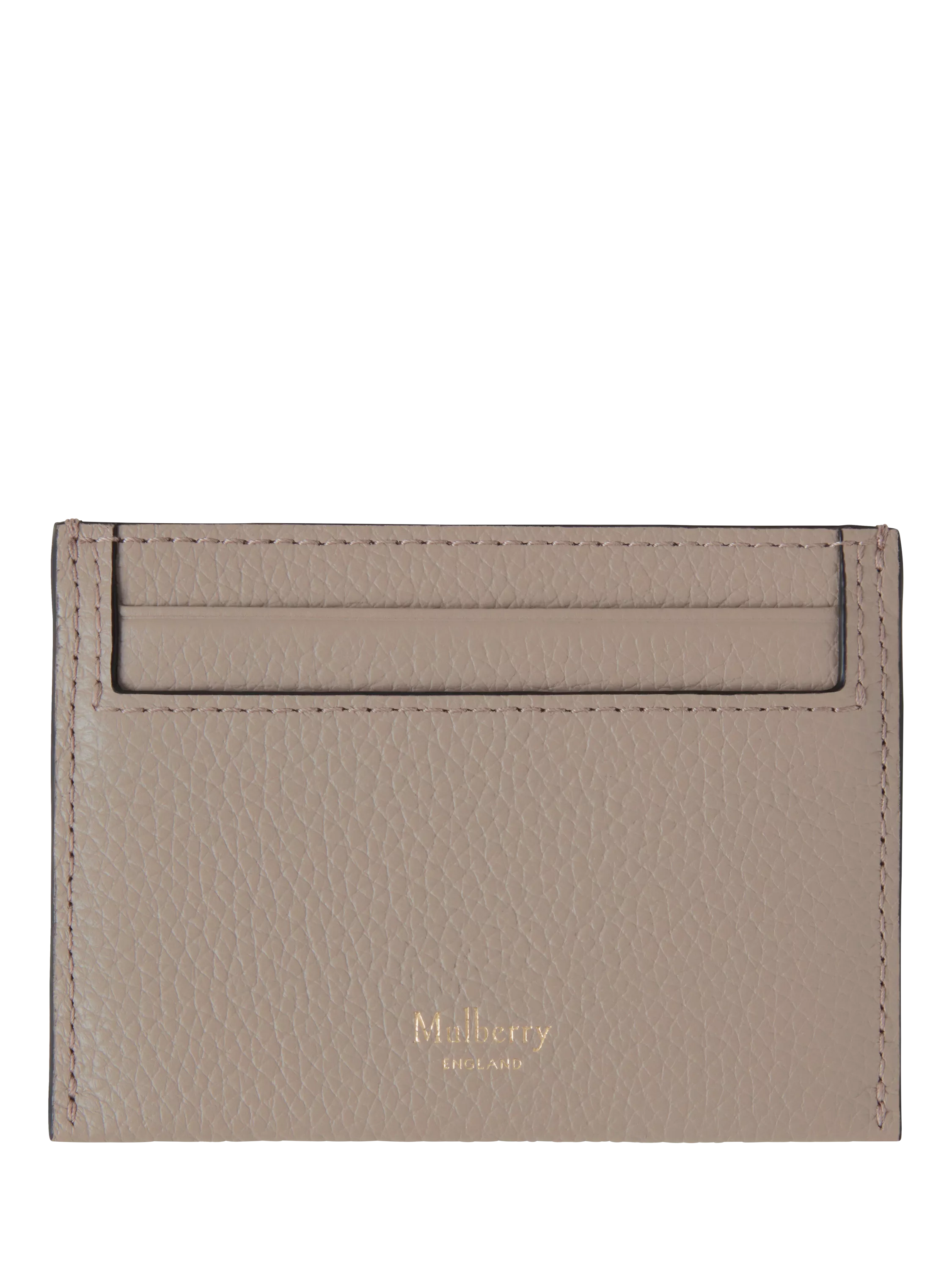 Mulberry Continental Small Classic Grain Leather Credit Card Slip
