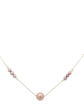 E.W Adams blush pearl necklace 9ct gold 45cm (British brand)