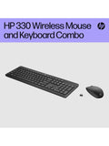 HP 330 wireless keyboard and mouse black, UK version