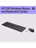 HP 330 wireless keyboard and mouse black, UK version
