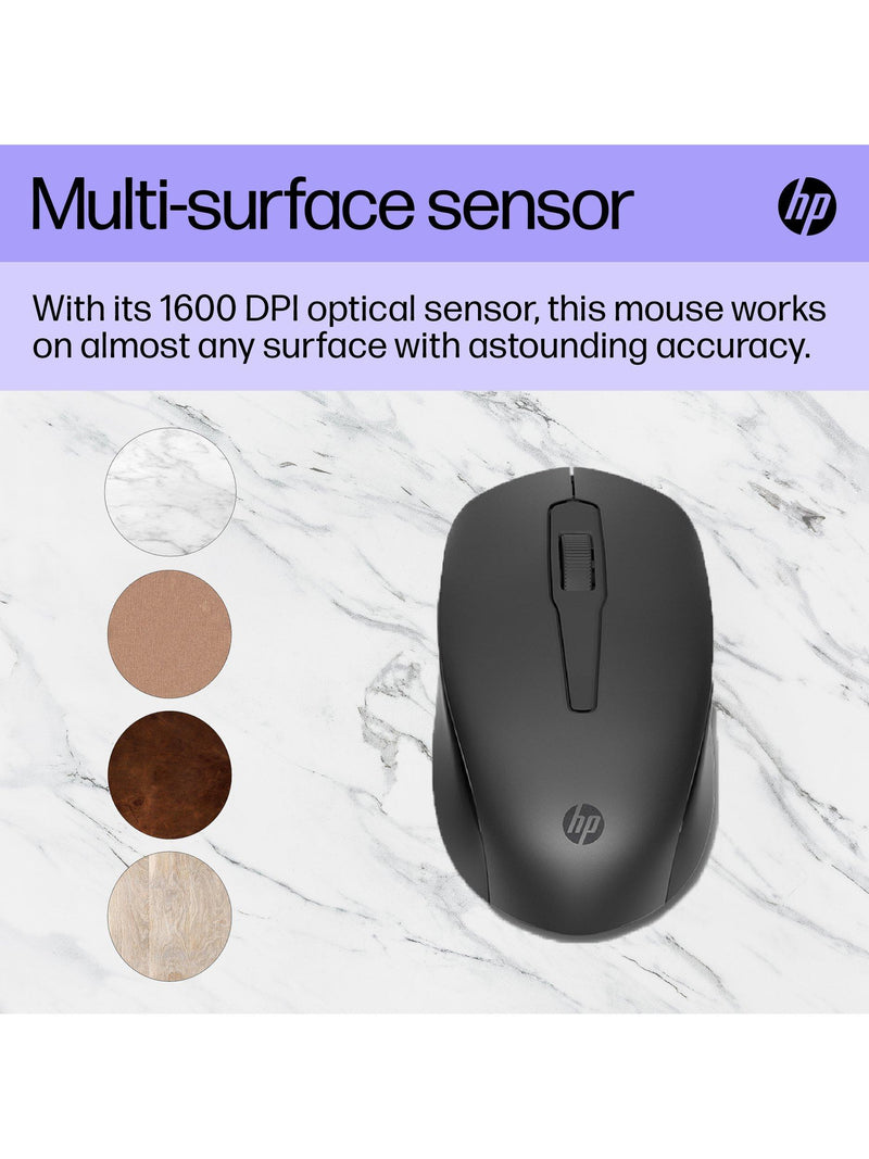 HP 330 wireless keyboard and mouse black, UK version