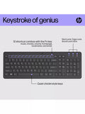 HP 330 wireless keyboard and mouse black, UK version