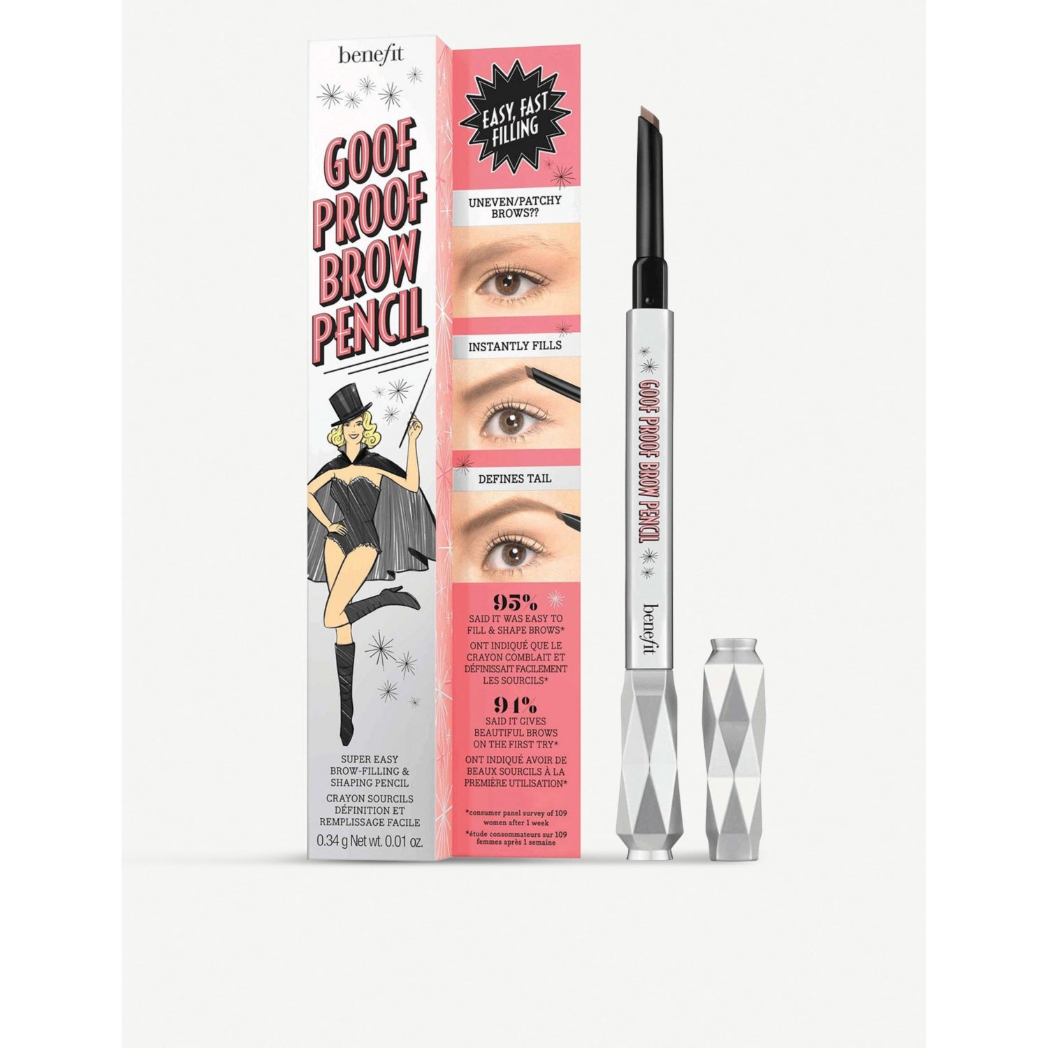 Goof Proof eyebrow pencil 0.34g - 2.5