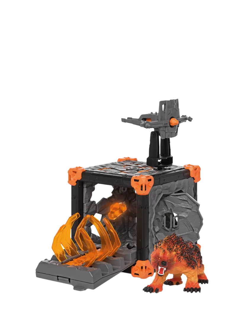 schleich Eldrador Creatures BattleCave Lava Bear action figure set - British product