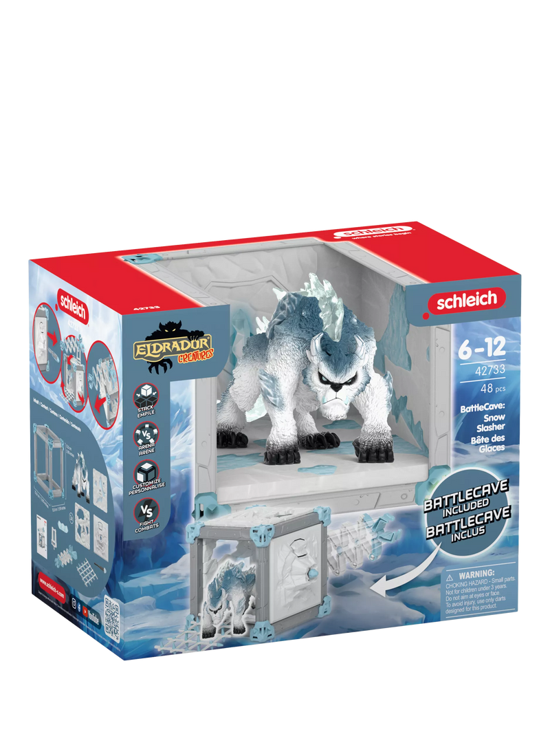 schleich Eldrador Creatures BattleCave Snow Slasher toy set - British product