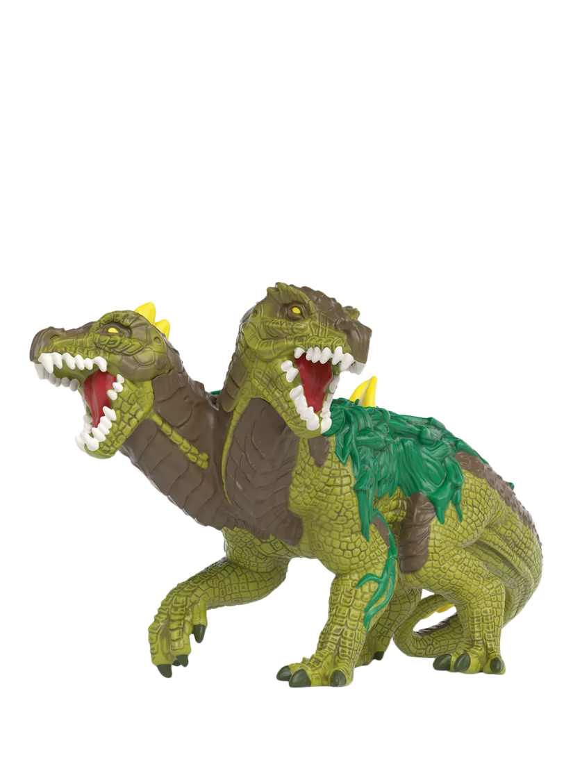 schleich Eldrador Creatures Fire Dinosaur vs Jungle Lizard battle set (British brand)
