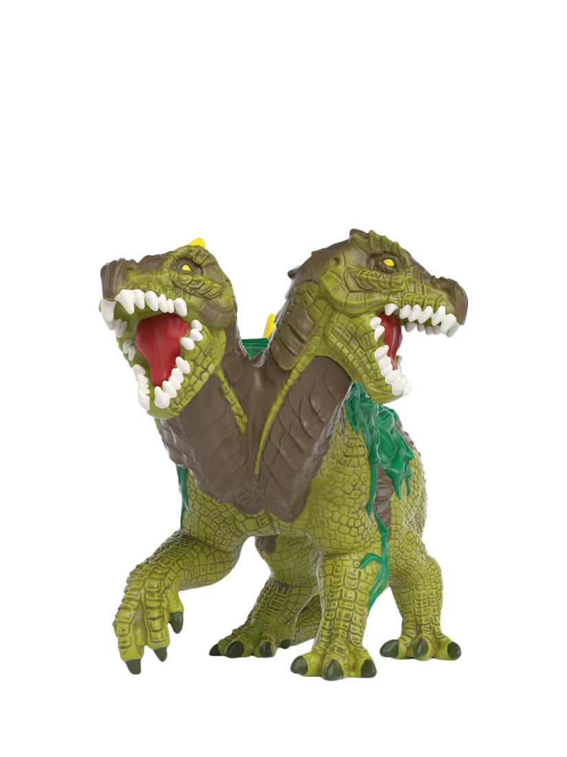 schleich Eldrador Creatures Fire Dinosaur vs Jungle Lizard battle set (British brand)
