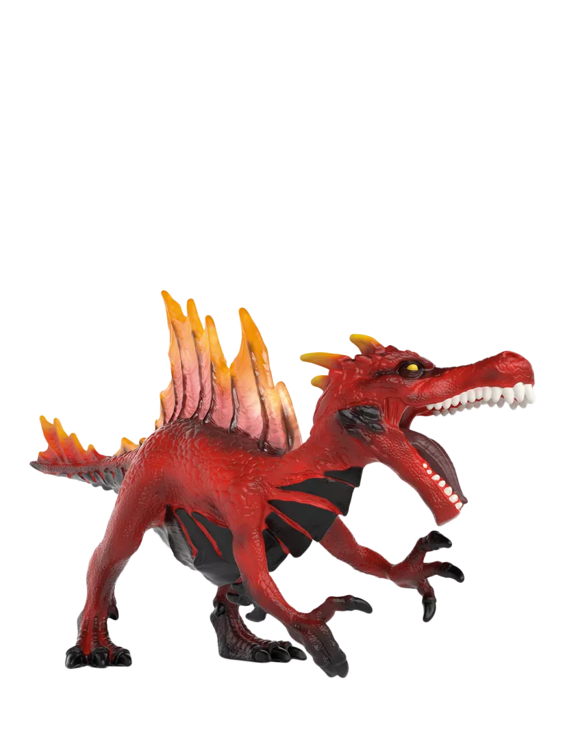 schleich Eldrador Creatures Fire Dinosaur vs Jungle Lizard battle set (British brand)
