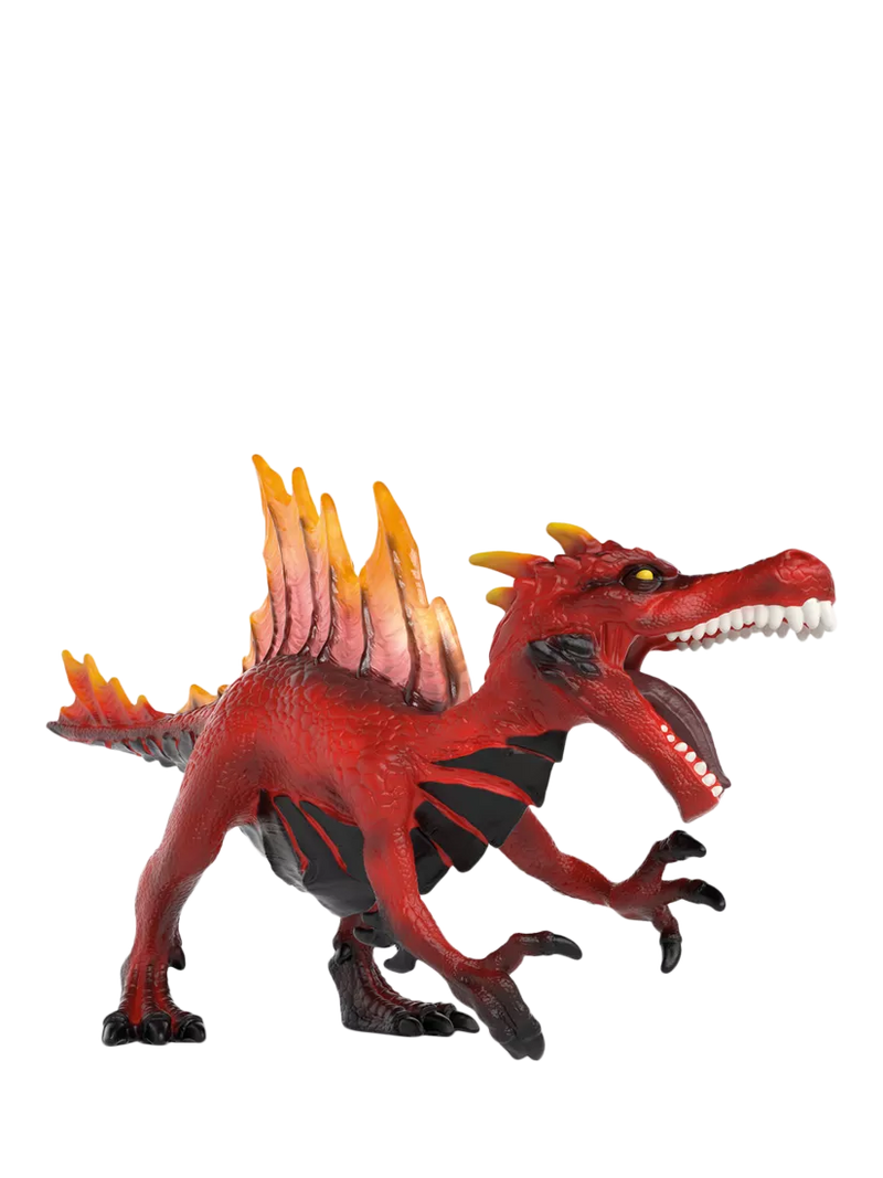 schleich Eldrador Creatures Fire Dinosaur vs Jungle Lizard battle set (British brand)