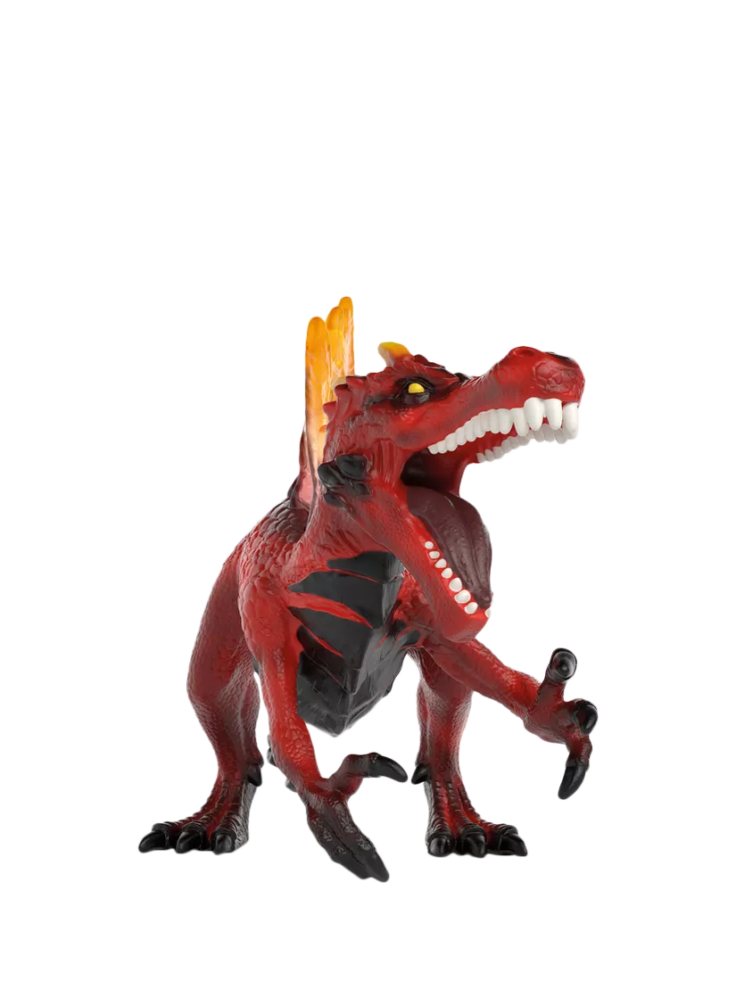 schleich Eldrador Creatures Fire Dinosaur vs Jungle Lizard battle set (British brand)
