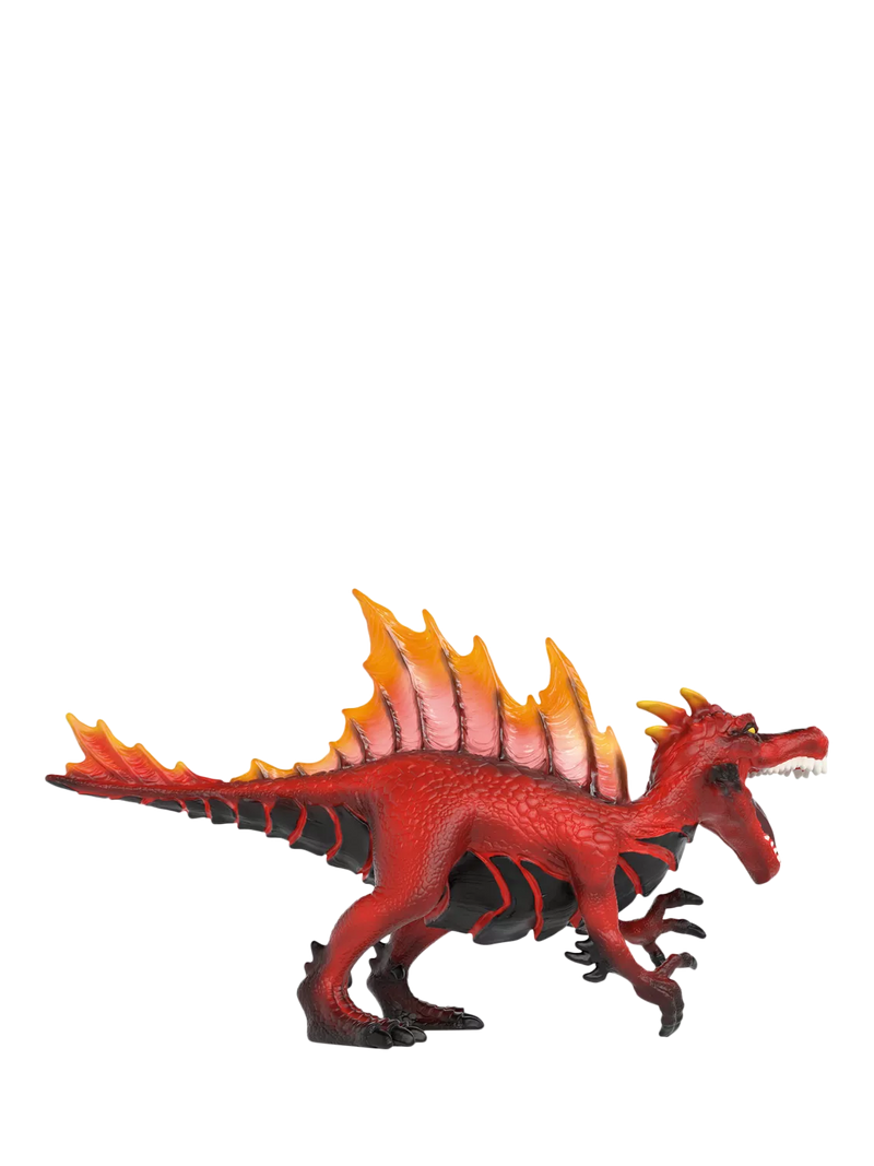 schleich Eldrador Creatures Fire Dinosaur vs Jungle Lizard battle set (British brand)