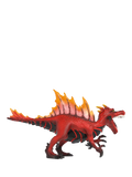 schleich Eldrador Creatures Fire Dinosaur vs Jungle Lizard battle set (British brand)
