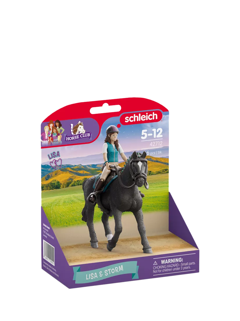 schleich Horse Club Lisa & Storm horse figure set, UK version