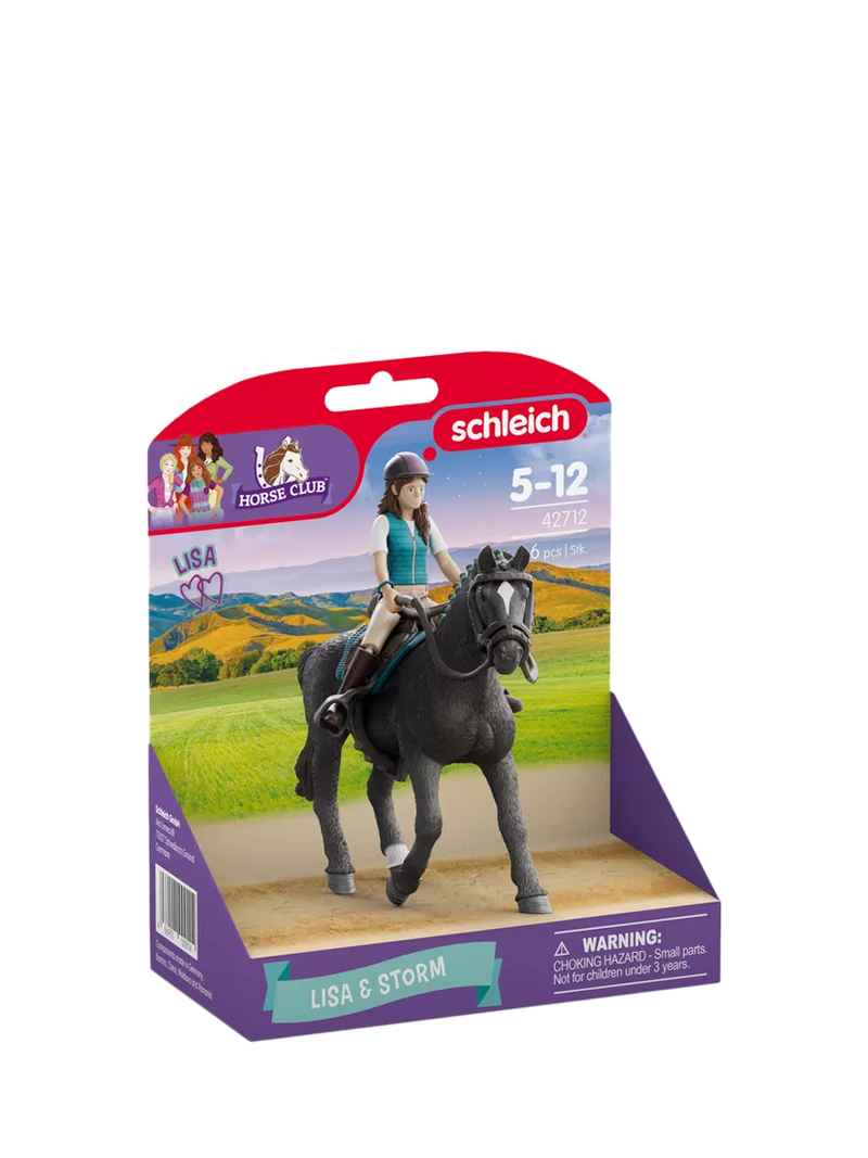 schleich Horse Club Lisa & Storm horse figure set, UK version