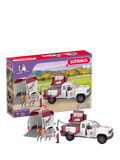 schleich Mobile Vet with Trailer Playset, UK version