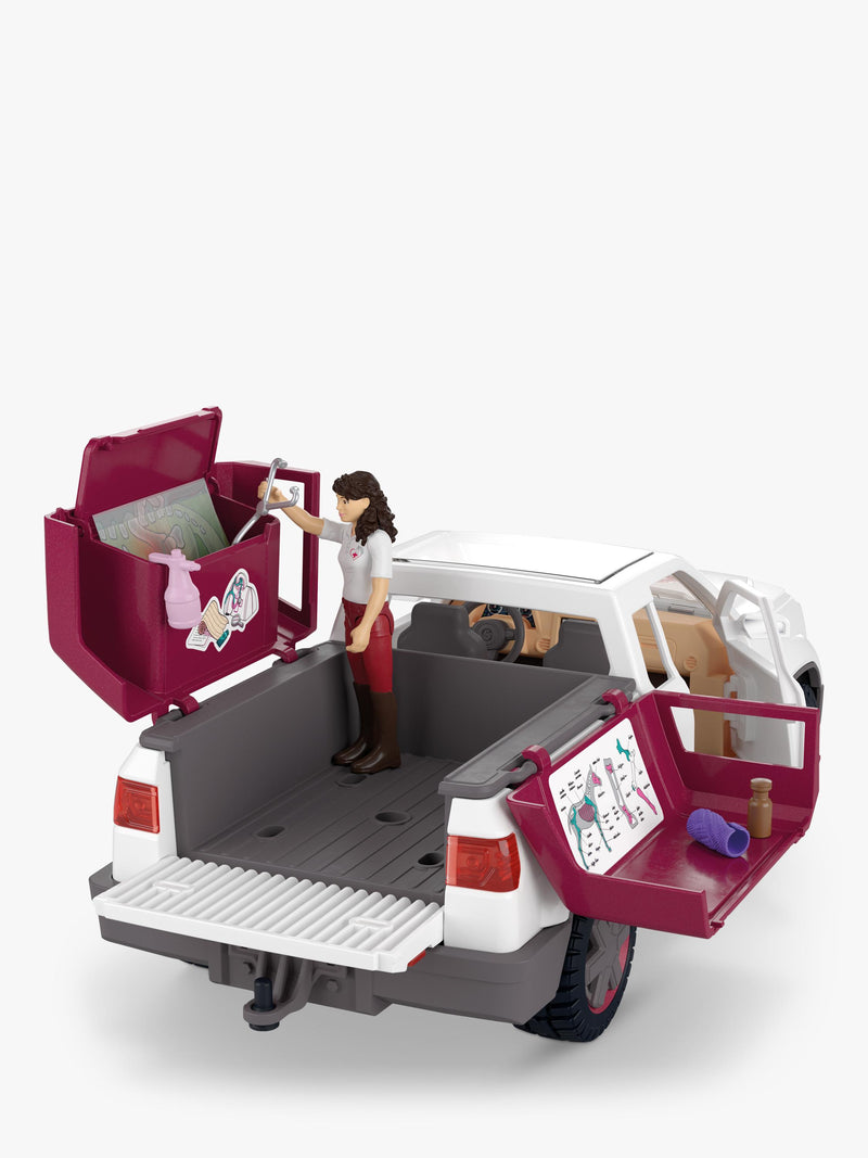 schleich Mobile Vet with Trailer Playset, UK version