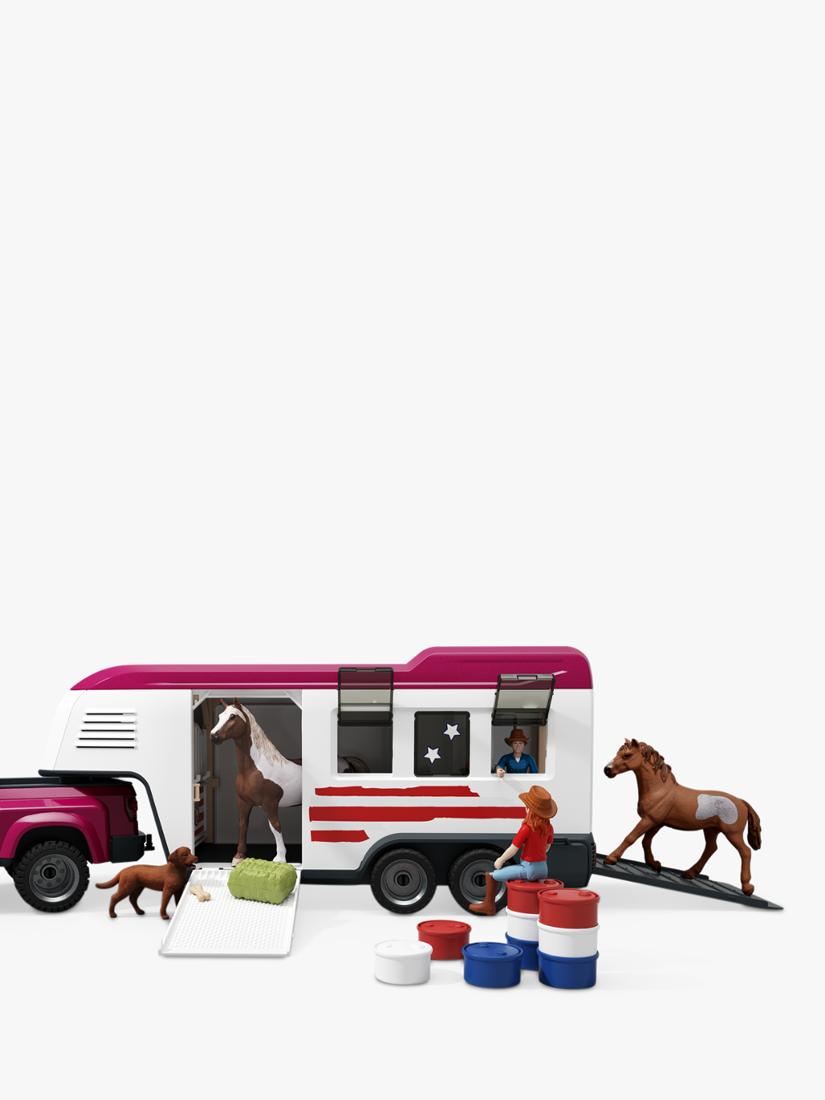 schleich Horse Club Lakeside Truck & Trailer toy set, imported from the UK