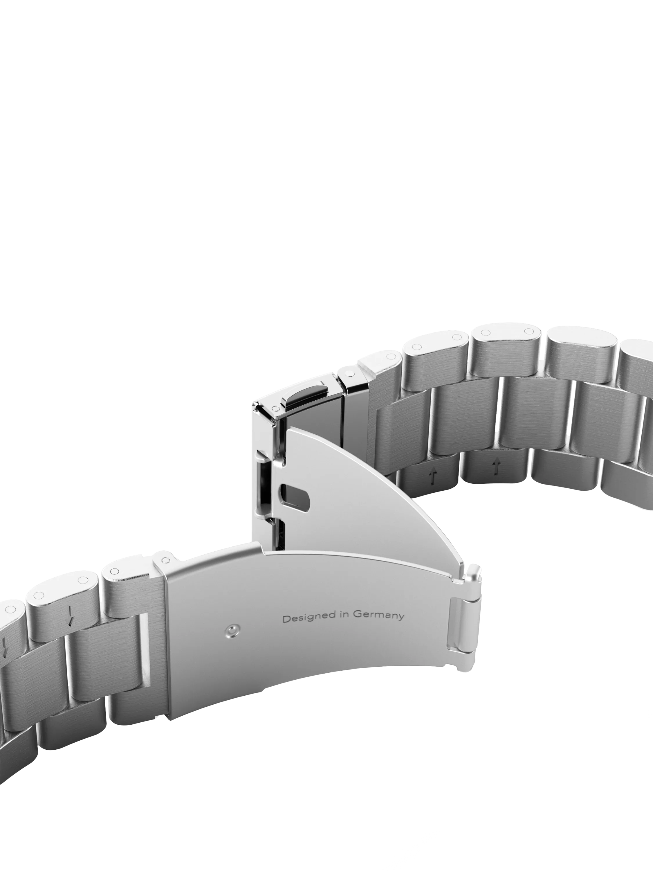 Vonmählen silver link bracelet for Apple Watch 44-49mm - British product