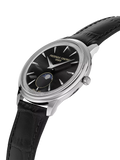 Frederique Constant Moneta Moonphase watch black dial - British product