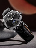 Frederique Constant Moneta Moonphase watch black dial - British product