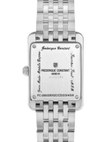 Frederique Constant ladies slimline watch green dial stainless steel bracelet, UK version