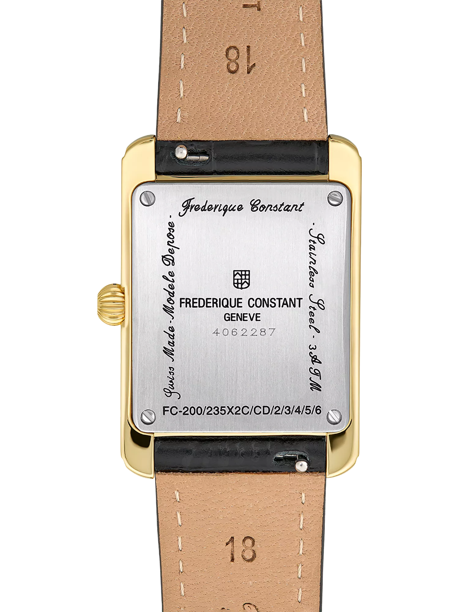 Frederique Constant Classics women's watch with white dial and Roman numerals (British brand)