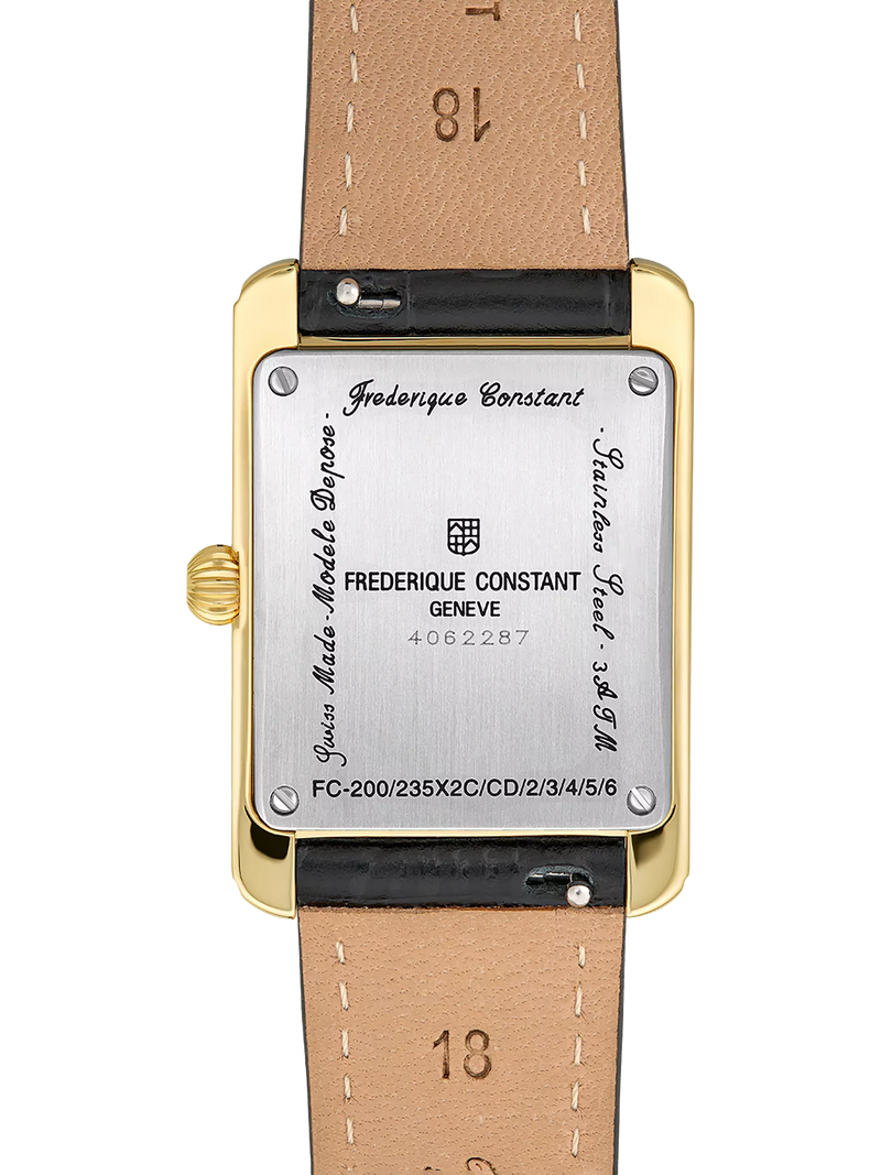 Frederique Constant Classics women's watch with white dial and Roman numerals (British brand)